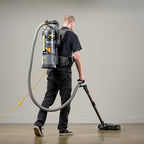Prolux XForce Pro Bagless Commercial Backpack Vacuum with Electric Power Nozzle - Lightweight. Faster Cleaning. Lower Costs. - Image 7