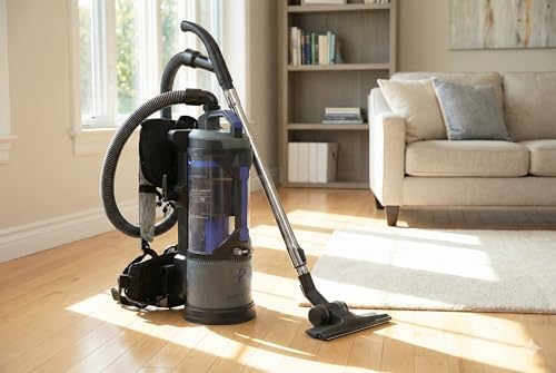 Prolux XForce Lightweight Bagless Backpack Vacuum - Powerful Commercial Vacuum for Homes, Offices, Small Businesses, Carpet, Hard Floors & Pet Hair - Image 7