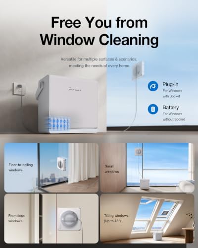 ECOVACS WINBOT W2S PRO Omni Robotic Window Cleaner with Portable Station - Image 3