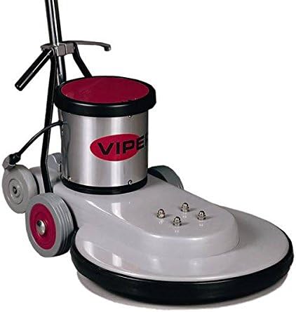 VN1500 Venom Series High Speed Floor Burnisher, 20" Deck Size, 1500 RPM Brush Speed, 110V, 50' Power Cable, 1.5 hp, 2 5" Non-Marking Wheels by Unknown