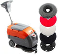 SUNMAX RT35 17" Walk-Behind Floor Scrubber, 22" Squeegee by SUNMAX