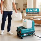 Commercial Carpet Cleaner Machine With Steam 2.4 Gal, 356°F - Image 4