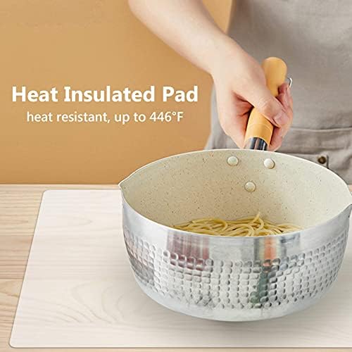 Gartful Extra Large Silicone Mats for Countertop, 28" by 20" Multipurpose Mat, Counter Table Protector, Desk Saver Pad, Placemat Nonstick Nonskid Heat-Resistant Pad, Semitransparent - Image 5