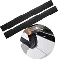Mofason Stove Counter Gap Cover - 25 Inch Stove Gap Filler 2 Pack Black by Mofason