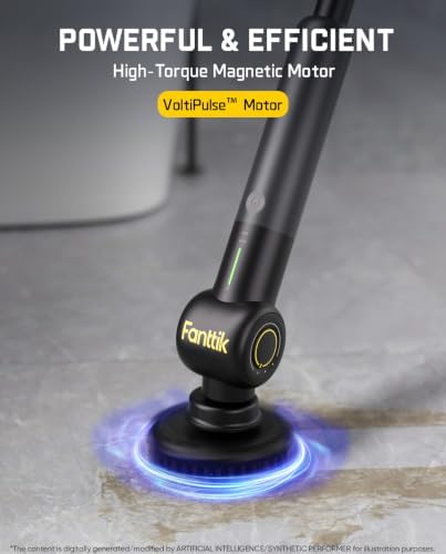 Fanttik Flip G9 Pro Electric Scrubber, VoltiPulse Motor, for Bathroom - Image 2