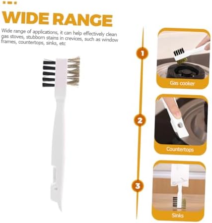Gas Stove Cleaning Brush with Copper Wire, PP and Steel Nails - Image 4