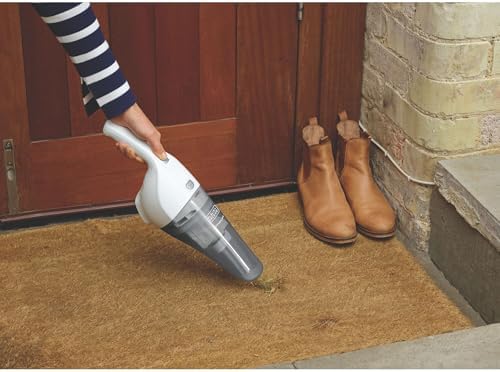 BLACK+DECKER Cordless Lithium Handheld Power Vacuum with Wall Mount Base and Charger, White (HNV220BCZ10FF) - Image 6