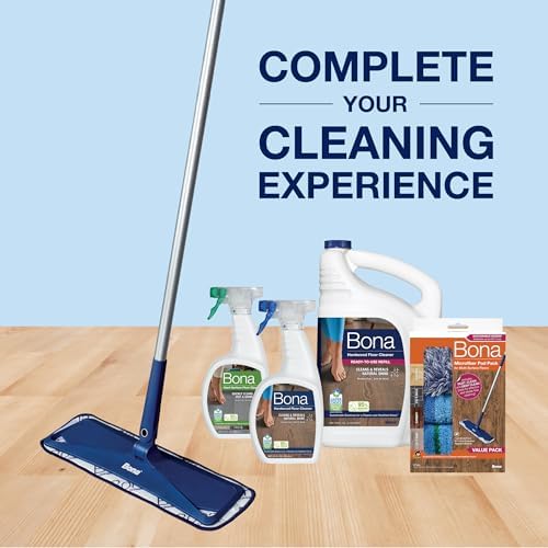 Bona Multi-Surface Floor Care Kit - Includes Microfiber Mop, Microfiber Cleaning Pad, Hardwood Floor Cleaning Solution, and Multi-Surface Floor Cleaning Solution - Kit for Hard Floors - Image 6