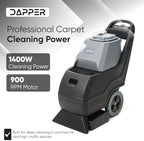 Commercial Carpet Cleaner Extractor 10-Gal Solution Tank 8-Gal Recovery Tank, 18” Cleaning Path, Low Noise Powerful Carpet Cleaner for Hotels, Offices, Large Areas & Professional Use - Image 4