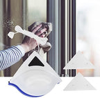 Window Glass Tool,Magnetic Glass Double Sided Magnetic Window Cleaner Wiper Brush,Useful Glass Tools,Squeegee Washing Kit Equipment - Image 4