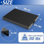 Stove Top Cover with Handles, Heavy Duty Metal Noodle Board Cooktop Cover for Gas/Electric Stove Top, (L 30" x W 22" x H 3") Large Gas Stove Protective Cover for Kitchen Space Expansion - Image 2