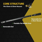 Vacuum Attachment and Long Flexible Crevice Tool, 24.4 inches - Image 2