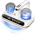Amzany Mattress Vacuum Cleaner - 5-in-1 Cordless Bed Vacuum Cleaner, Powered by UV-C Light & Ultrasonic Technology, 16Kpa Strong Suction,Low Noise,Suitable for Dust, Pet Hair, Etc. by Amzany
