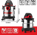 Shop-Vac 5989305 5 Gallon 4.5 Peak HP Wet/Dry Vacuum with Blower Function - Image 3