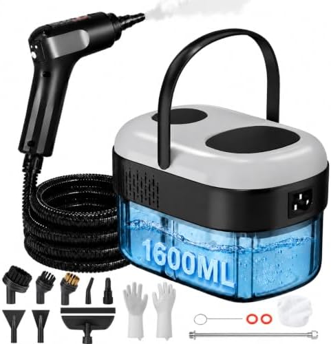 Steam Cleaner, Portable Handheld High-Pressure, 15s Fast Heating by VVWVVW