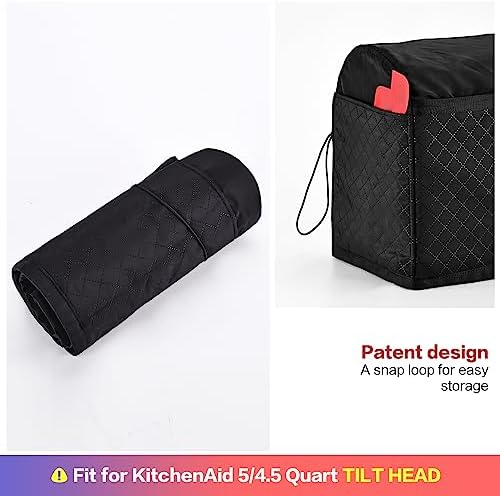HOMEST Stand Mixer Dust Cover for KitchenAid 5/4.5 Quart Tilt Head - Image 5