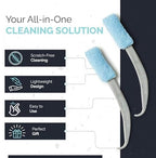 Reusable Microfiber Duster & Crevice Cleaning Brush, 2 Pack - Image 3