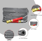 1/4’’ Pressure Washer Hose 25FT, Steel Wire Biaided Hose 4200PSI - Image 4