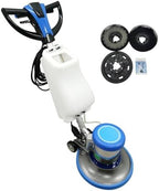 110V Floor Polisher Commercial Floor Scrubber Machine 17" Cleaning Path Carpet Buffer Scrubber with 3.1gal Water Tank 175Rpm 1100W, for Marble/Cement/Epoxy/Rubber Floors/Wood by WYDDDARY