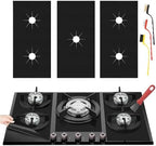 3Pcs Stove Guard for Gas Stoves, 0.3mm Stove Top Covers for Gas Burners, Easy-Clean Reusable Stove Surface Shields-Heat-Resistant Gas Range Protectors, Burner Covers for Gas Stovetop by Unknown