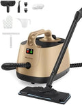 Steam Cleaner with 21 Accessories, 1.5L Capacity by HawKamUS