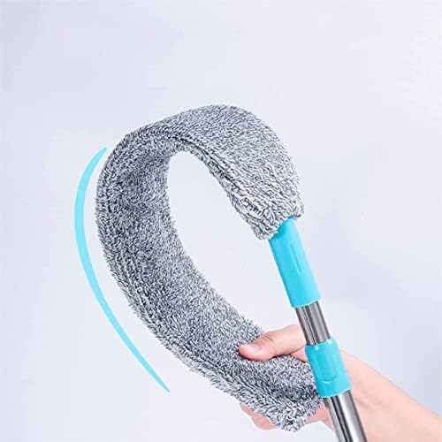 Retractable Microfiber Dust Brush Gap Mop, Multifunction Retractable Microfiber Dust Brush Gap Mop, Flexible Gap Microfiber Duster Under Appliance Dusters (2Pcs Cloth) - Image 3