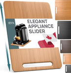 Ibyx Appliance Slider, Sliding Tray for Coffee Maker, 9.5 x 14 in, Natural by Ibyx