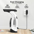 Window Vacuum Squeegee Cordless, 2000Pa Electric Window Cleaner Tool - Image 4