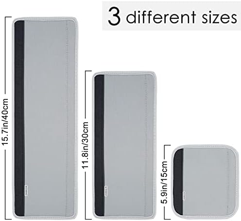 7Pcs Refrigerator Door Handle Cover Washable Kitchen Appliance Decor Handles Fridge Oven Microwave Dishwasher Antiskid Protector, Keep Off Fingerprints Food Stains - Image 2