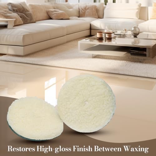 Koblenz 45-0102-9 Lambswool Pads with Foam Backing - Image 2