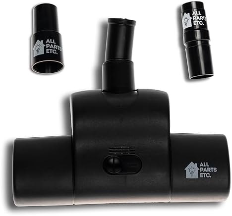 Vacuum Carpet Brush Nozzle Attachment, 1.25” Turbo Floor Brush Accessories, Head for Shop Vac, Bissell, Shark, Oreck, Hoover, Eureka & Central Vacuum (Style May Vary) by ALLPARTSETC