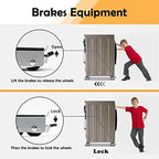 4 PCS Extendable Furniture Appliances Rollers, Mover Tools for Moving, Grey - Image 3