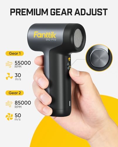 Fanttik B10 Pro Electric Air Duster (Grey) - Image 3