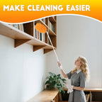 16Pcs Reusable Duster Refill Compatible with Swiffer Hand Duster +3FT Extended Handle +1 Handle, 360 Heavy Duty Duster Refills for Cleaning, Office, Ceiling Fan - Image 7