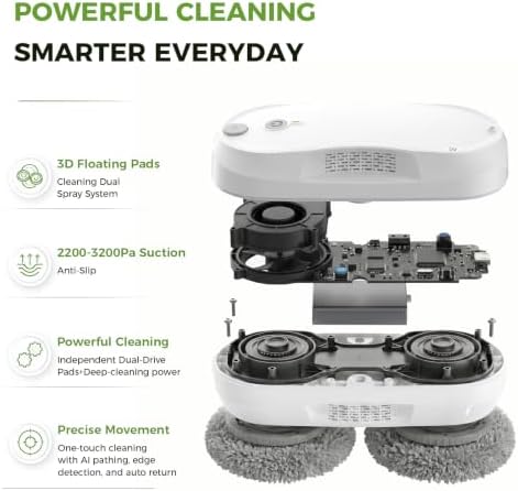KKI Window Cleaning Robot, Auto-Dual Spray,for High-Rise Windows 4min/㎡ - Image 3