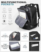 coofay Large Vacuum Backpack Travel with Pump Vacpack Travel Backpack with Vacuum System Compression Backpacks for Travel Easy Vac Pack Carry on Luggage - Image 6