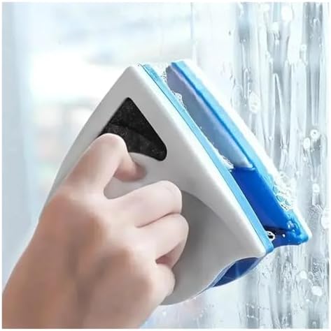 1pc Magnetic Window Cleaner Brush for Washing Windows Wash Home Magnet Household Wiper Glass Cleaning Tool(Blue p3-8mm) - Image 2