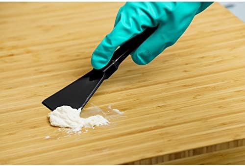 SPARTA Polypropylene Scraper Tool Food Safe Scraper for Removing Caked-On Residue in Commercial Kitchens, Plastic, 7.82 x 3 Inches, Black, (Pack of 12) - Image 3