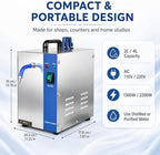 Professional Jewelry Steam Cleaner Machine, High Pressure Stainless Steel Washer For Gold, Silver & Diamonds, Commercial Electric Cleaning Equipment(2L) - Image 6