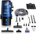 Prolux Professional Shop Blue Wall Mounted Garage Vac, Wet Dry Pick Up by Prolux
