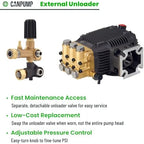 Canpump CF 3030 G: 3000 psi @ 3.1 US gpm, 3/4-in Shaft Pressure Washer Pump - Image 4