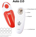 Kitchen Mama Auto 2.0 Electric Can Opener, Red - Image 2