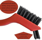 6-Pack Nylon Cleaning Brushes - Non-Scratch Nylon Bristles for Delicate Surfaces & Daily Cleaning | Ergonomic Grip with Mini Head & Hanging Hole - Image 3