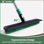Eyliden Scrub Brush with Squeegee, Floor Deck Tile Bath Cleaning Scrubber - Image 4