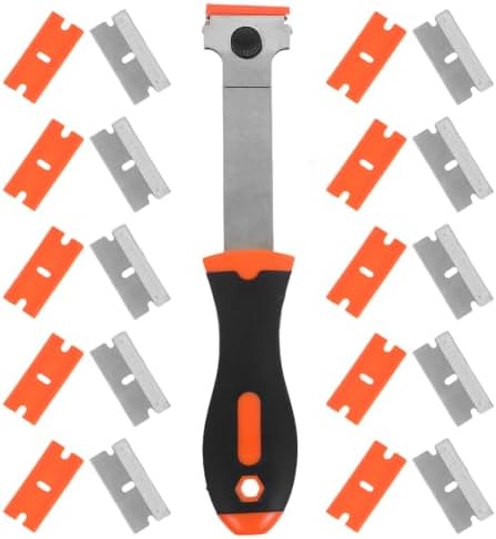 Glass Stove Top Scraper Multi Use Cleaning Tool for Tough Residue by HANABASS