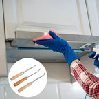 3 Piece Stainless Steel Range Hood Scraper Tool Set for Kitchen Cleaning - Image 5