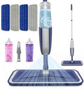 Spray Wet Mops for Floor Cleaning: Hardwood Floor Mops with 2 Bottles by MEXERRIS