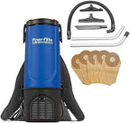 Powr-Flite Pro-Lite Backpack Vacuum Cleaner, 4-Quart Canister, BP4S by Powr-Flite