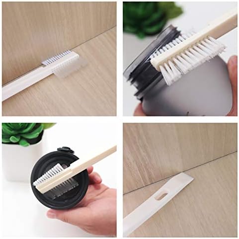 Shower Track Cleaner,Window Track Cleaning Brushes Window,Sliding Door Track Cleaning Brush, Tile Lines Brush, Kitchen Cleaning Brushes-3PACKS - Image 5