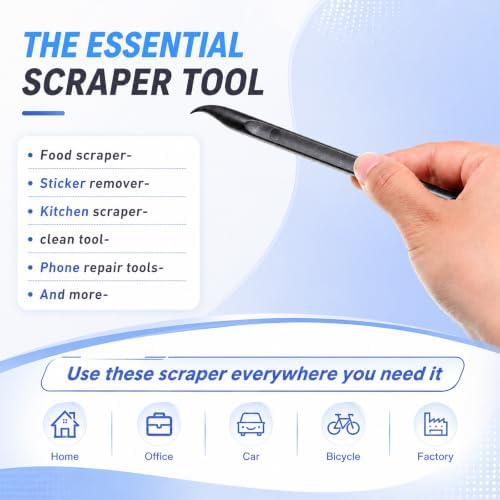 Honoson 9 Pcs Cleaning Scraper Tool Detailing Picks Non Scratch, Multicolor - Image 4